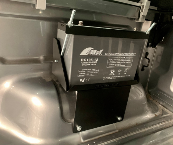 Second Battery Tray: