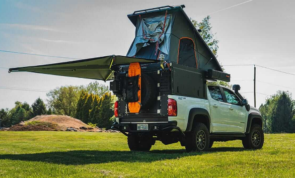 ALU-CAB CANOPY CAMPER DELUXE Ultimate Hybrid Touring Solution